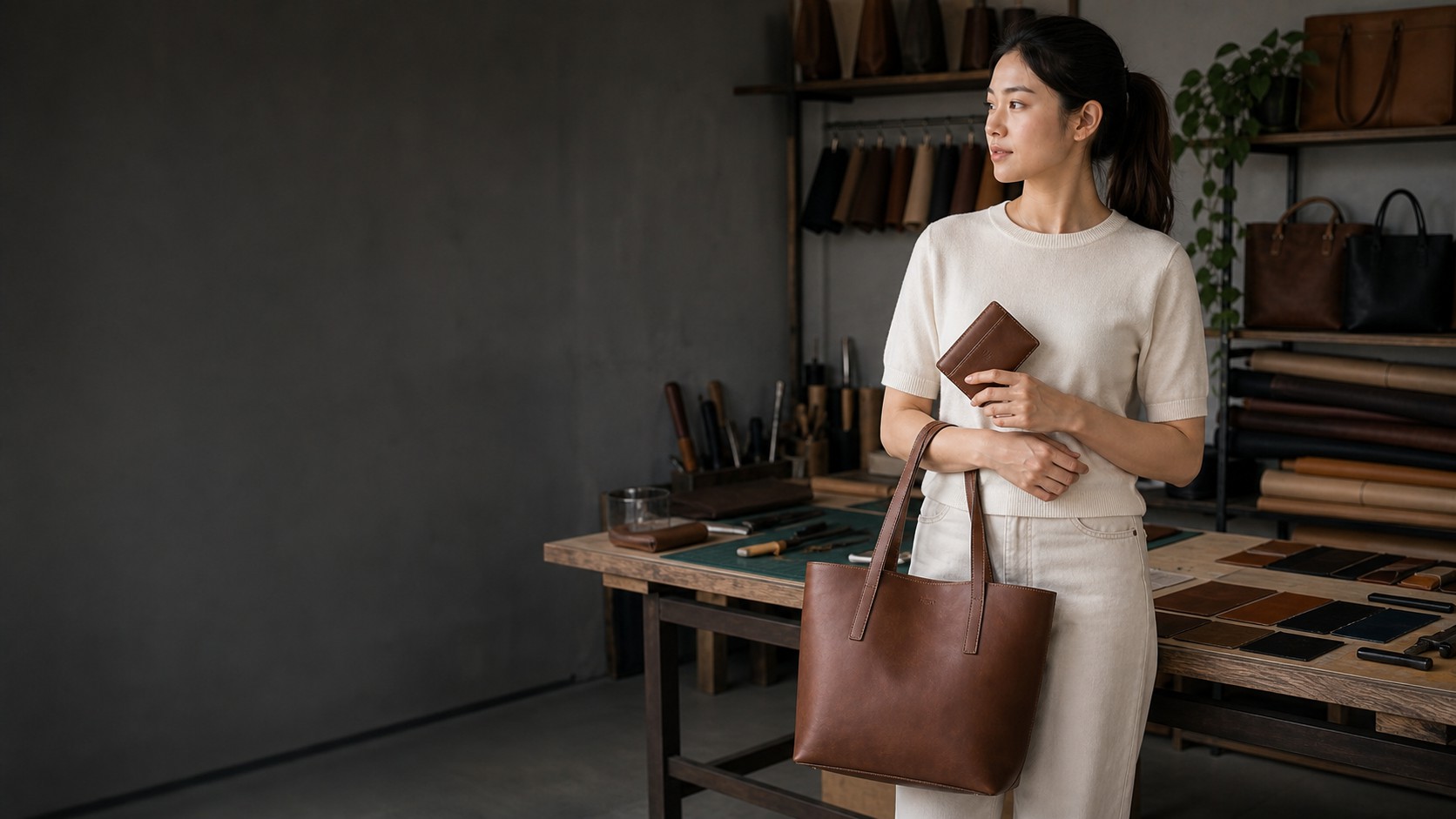 Custom leather goods manufacturing