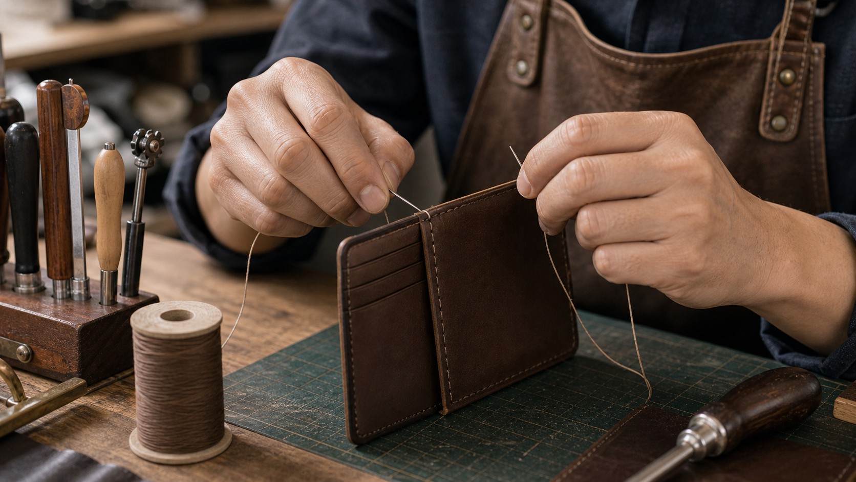 Expert Hand-Stitching