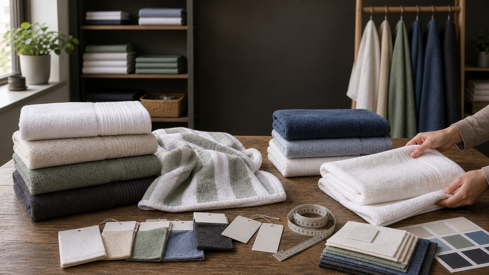 Custom towel manufacturing