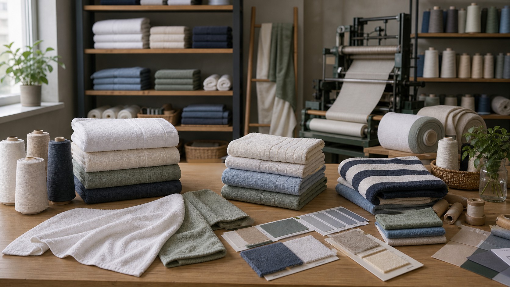 Suhu Custom towel factory overview