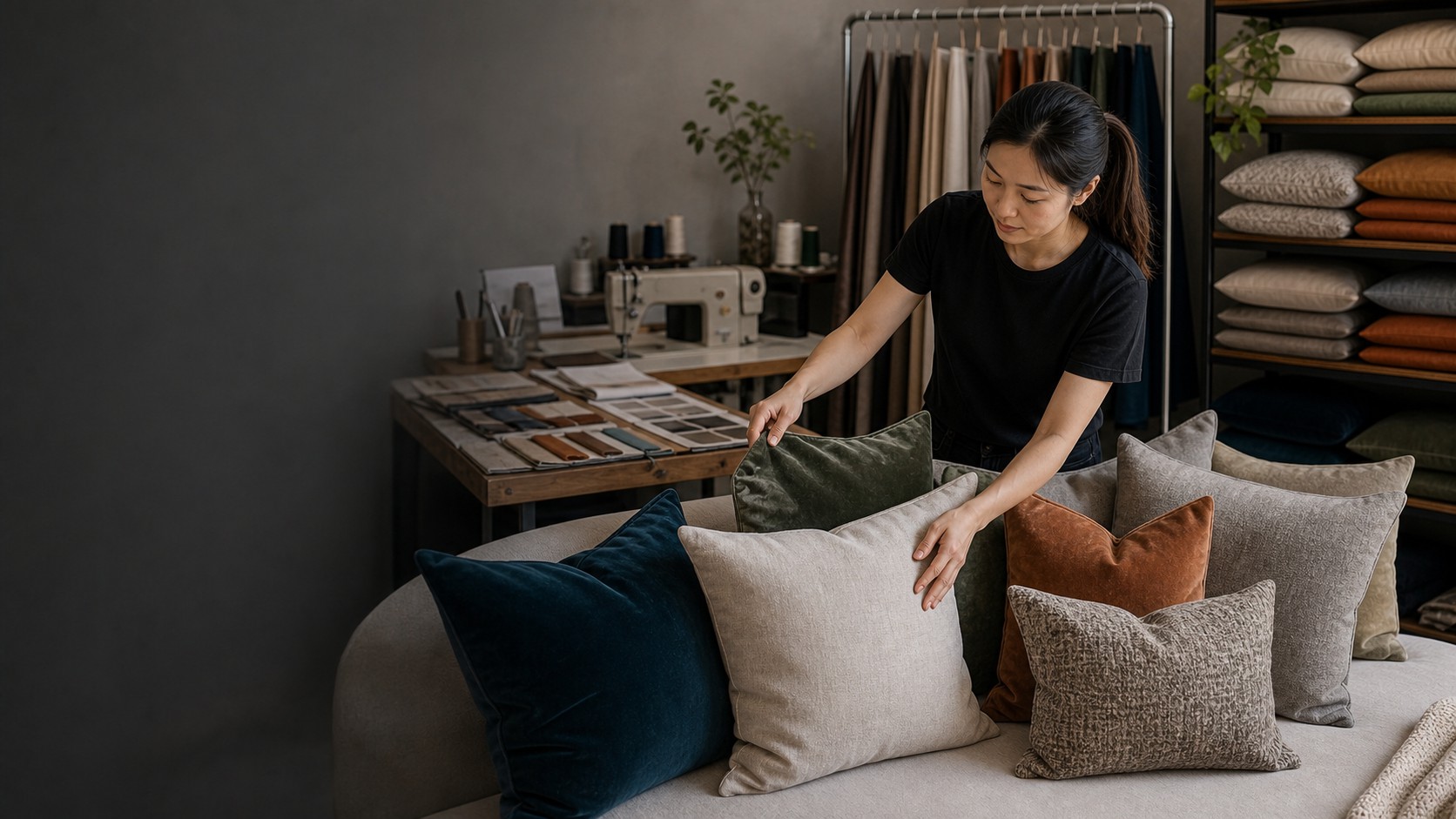 Custom cushion cover manufacturing