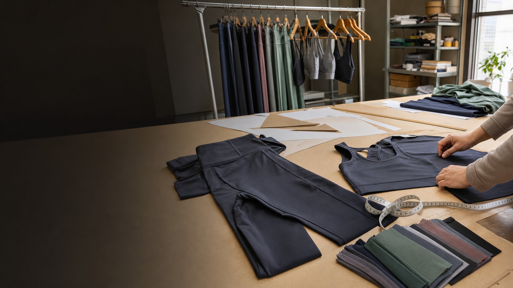 Custom activewear and athleisure manufacturing
