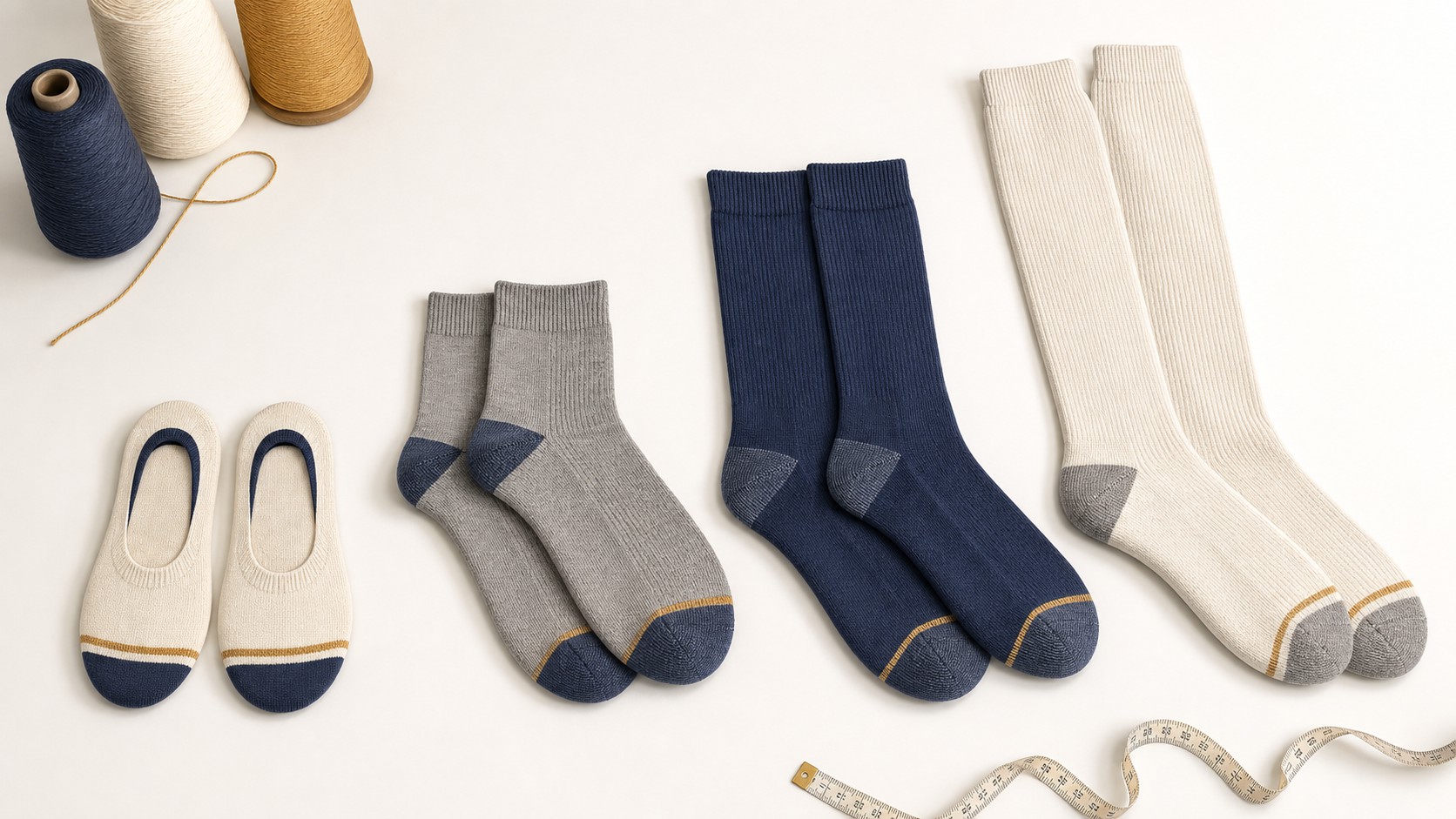 Socks Size Chart & Custom Manufacturing Specs Guide