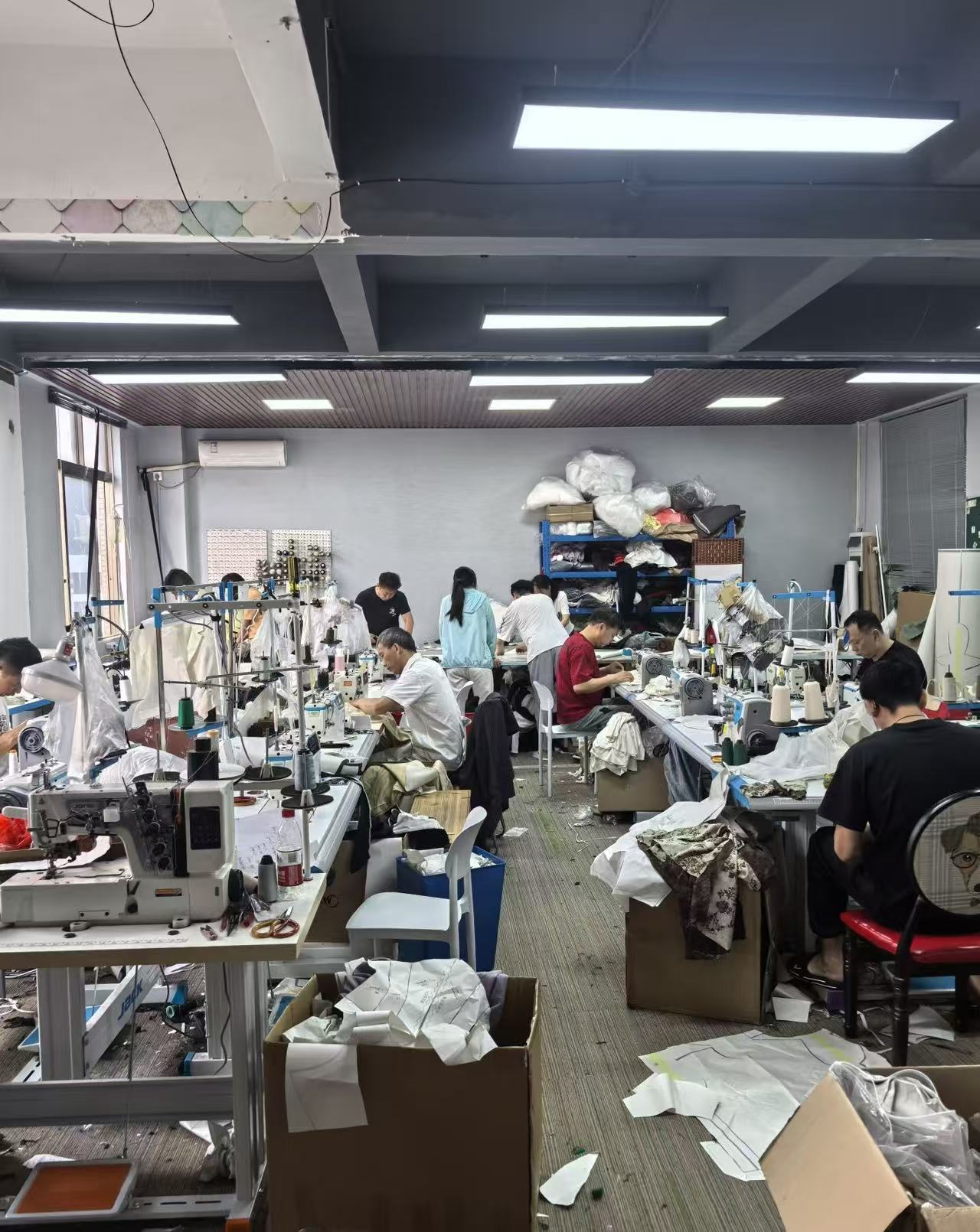 运动服装工厂概览